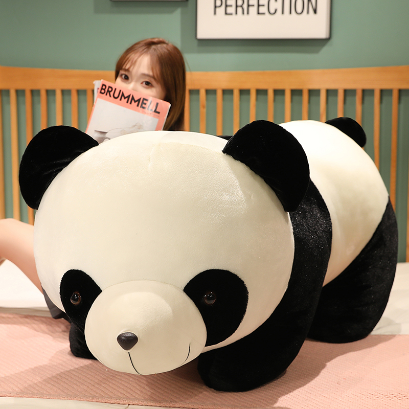 可爱小熊猫仿真玩偶，买一送一