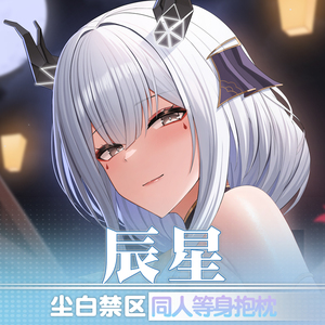 祈愿之羽辰星尘白禁区周边动漫二次元义乳宅男睡觉定制等身抱枕