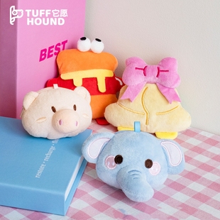 TUFFHOUND宠物胸背装饰卡通玩偶宠物零钱包娃娃挂件pawaii拉夫威