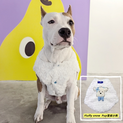 卷毛小狗毛绒马甲小中大型犬衣服