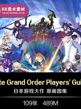 FateGrand Order Players' Guide游戏CG插图美术临摹参考资料素材