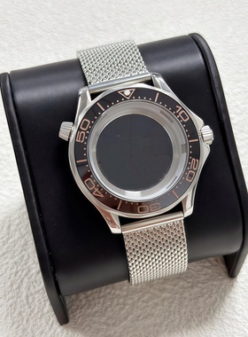 41MM海马300精钢表壳米兰表带陶瓷圈套装蓝宝石玻璃适装NH35机芯