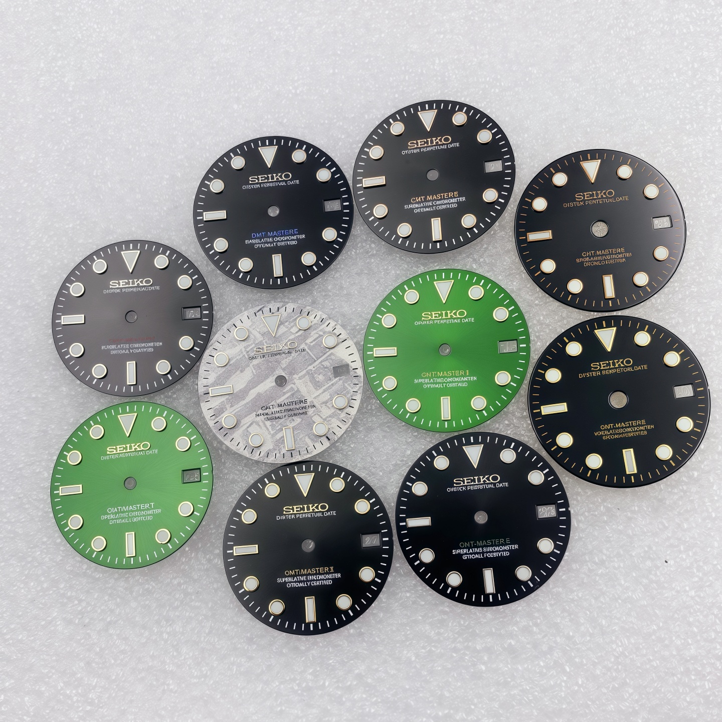 新款GMT改装表盘28.5MM陨石字面