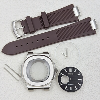 NH38外壳41MM鹦鹉螺表壳胶带字面