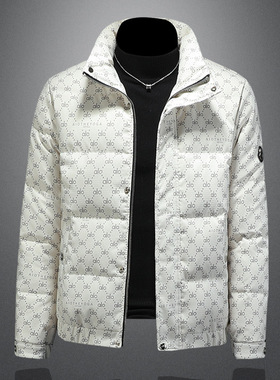 欧洲站2025秋冬新款时尚立领羽绒服6016-F88661-P310