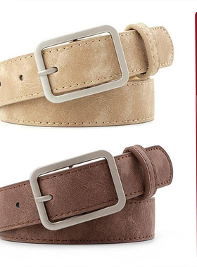 日本无印MUI2026新款休闲男女简约百搭皮带裤腰带百搭潮流年轻人