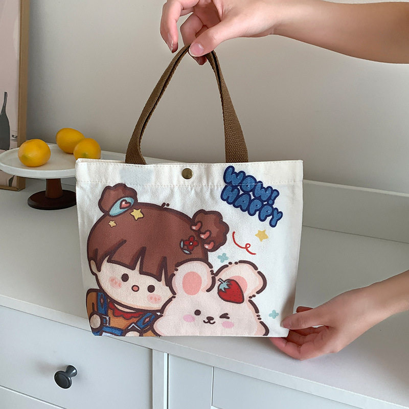 帆布包女2025新款韩版大容量上班族饭盒袋百搭包包手提包厂家包包,箱包皮具/热销女包/男包,时尚帆布包,淘宝优惠券,粉丝福利购,淘宝优惠卷