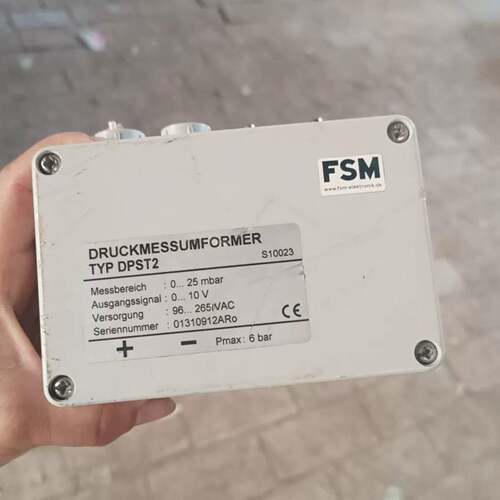 可议价特吕茨压力传感器FSM TYP DPST3 DPST
