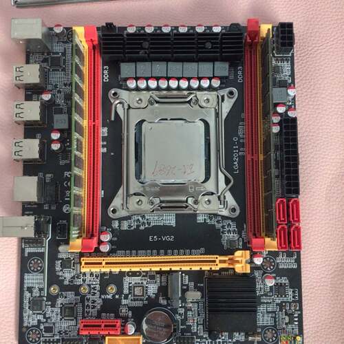 可议价X79四通道自带M.2主板用了不到三个月，成色99新一切