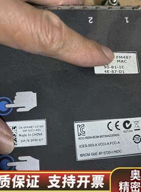 戴尔四口千兆网卡 0fm487 博通千兆网卡 戴尔r720.询价