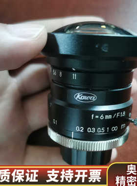 Kowa工业镜头，型号：LM6HC，6mm，镜头靶面一英寸，.询价