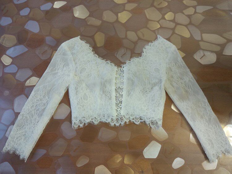 婚纱礼服蕾丝披肩 长袖秋冬 婚纱罩衫深v 旅拍轻婚纱|ruв категории Женская одежда, Cвадебные платья, свадебное платье - от Buy2taobao.com для оказания профессиональной услуги покупки агента Taobao