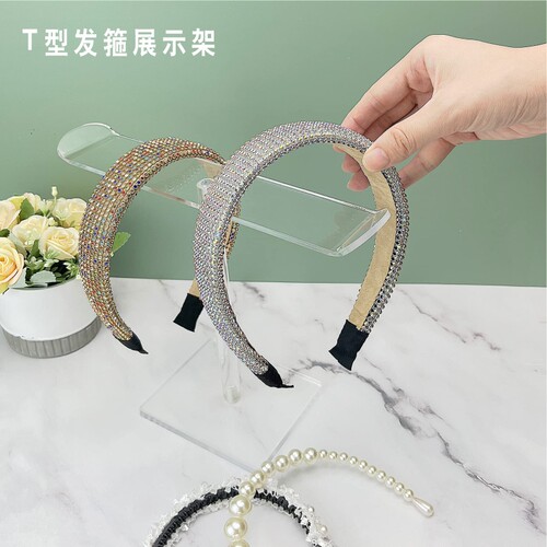 亚克力发箍收纳架陈列拍摄直播架