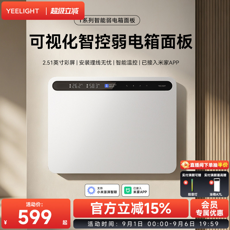 【全网独家】易来智能弱电箱面板图片