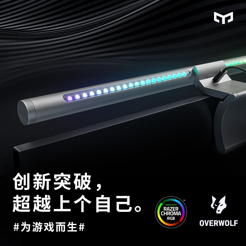 智能显示器屏幕挂灯显示屏电脑宿舍补光台灯护眼学习灯