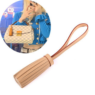 适用于lv包真皮杏色吊须包包装饰配件流苏穗子包挂件包配饰饰品潮