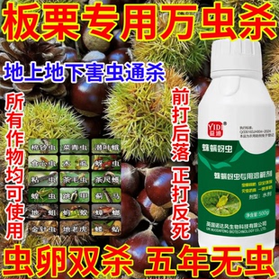 板栗专用万虫杀蛛螨蚜虫果树蔬菜花卉通用助剂生物溶解剂杀虫杀卵
