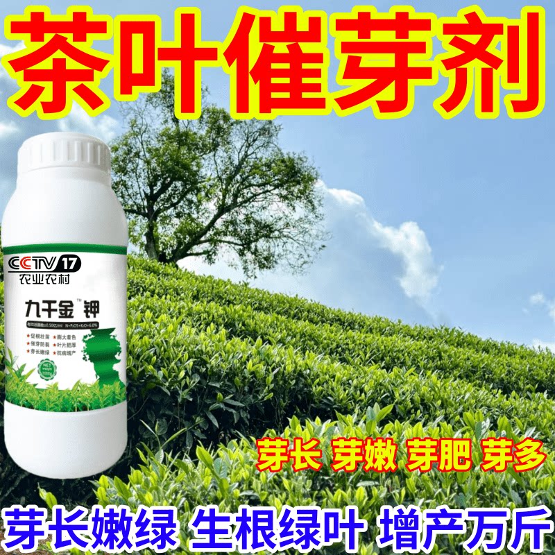 茶叶催芽剂芽素专用叶面肥茶树多芽嫩芽催芽芽采不尽专用肥正品