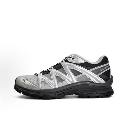SALOMON萨洛蒙 XT-Quest 低帮 户外 越野跑步鞋 黑银L47885200