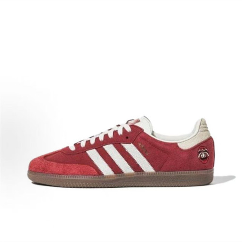 adidas SAMBA OG 复古 德训鞋 低帮 休闲 板鞋 男女 红色IG8905