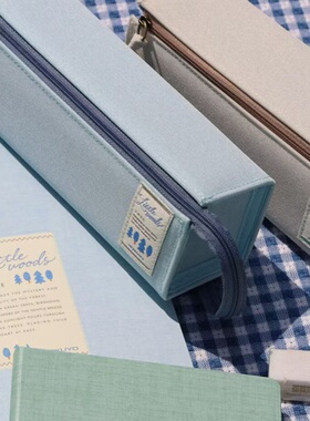 KOKUYO国誉木野梦境限定PENCASE笔袋多功能大容量收纳文具袋学生