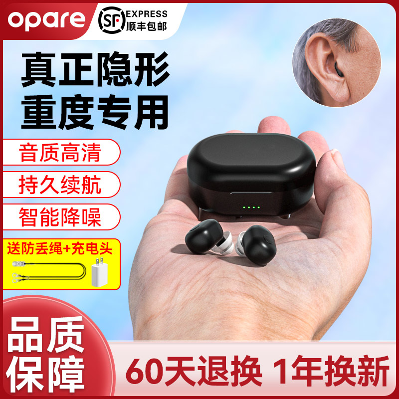 充电式重度听损者可用耳内式