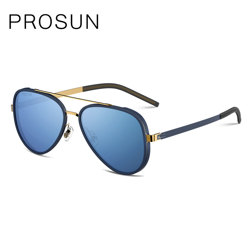 thumbnail for Bao Sheng Vintage Large Frame Ultra Clear Polarized Sunglasses Men's and Women's Sun Protection Car Glasses Big Face UV Protection PS6003