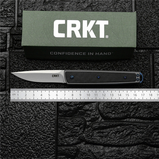 CRKT7190无锁折叠刀高硬度锋利水果刀家用工具刀瓜果刀口袋刀折刀