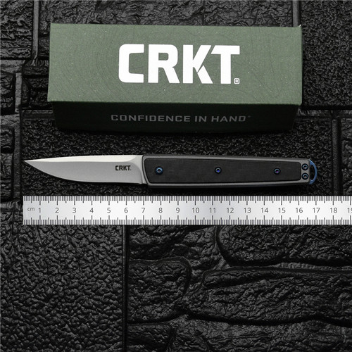 CRKT7190无锁折叠刀高硬度锋利刀