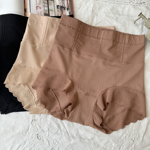 2026年新款浪漫蕾丝边性感风中高腰三角裤舒适轻收腹提臀女士内裤