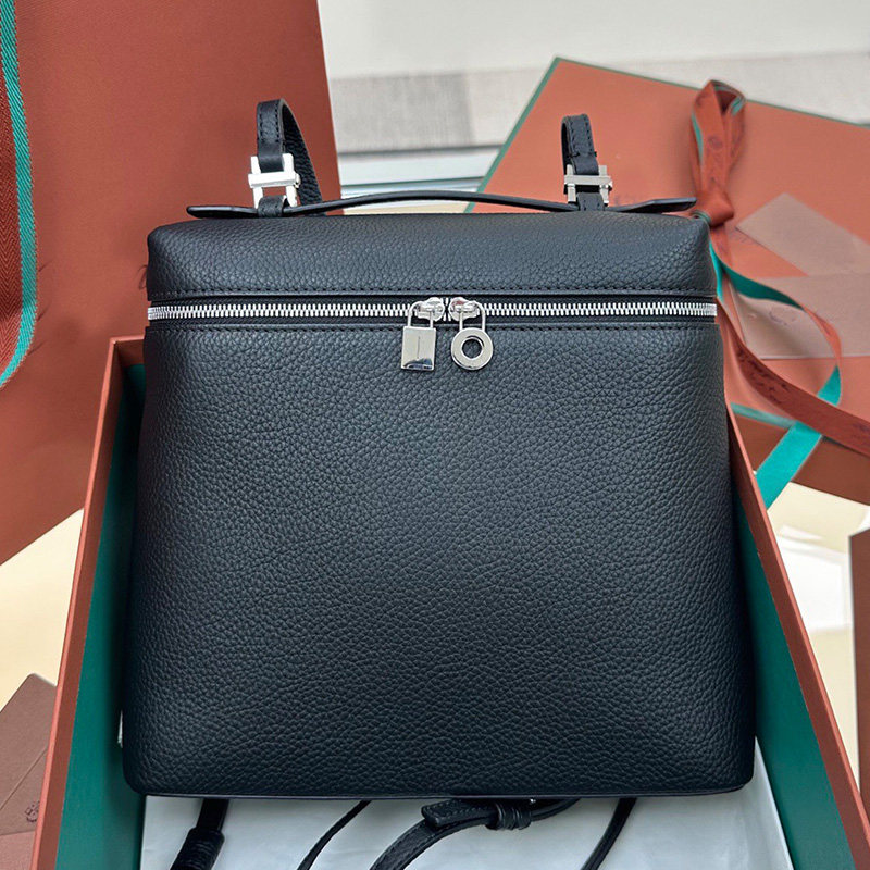 进口Togo皮LP23.5双肩包荔枝纹手工ExtraPocket手提饭盒包背包女