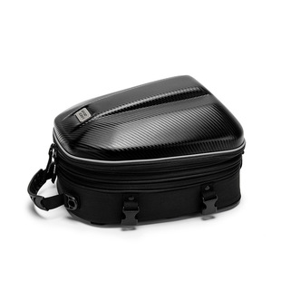 摩托车多功能硬壳后尾包座背包骑士机车骑行装备双肩头盔大容量