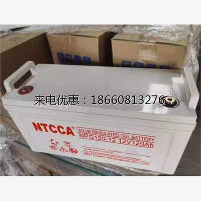 恩科NTCCA 铅酸蓄电池12V120AH免维护NP120-12 光伏发电基站专用