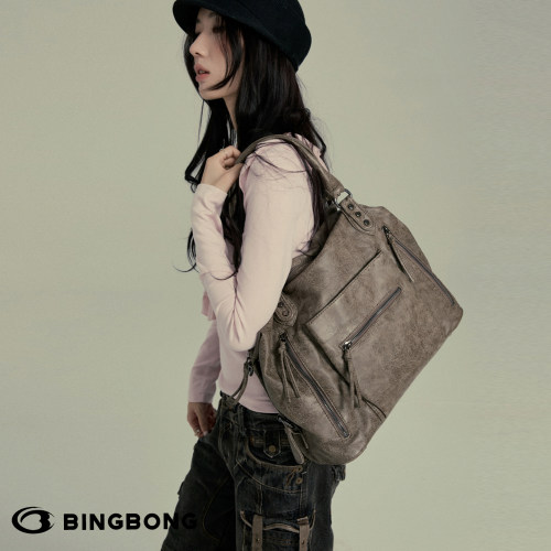 BINGBONG|无界漫游做旧单肩包