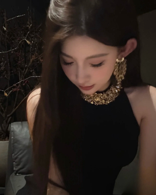 闪闪亮亮应有金有夸张流苏亮片U型气质氛围金属耳饰耳坠银针小众