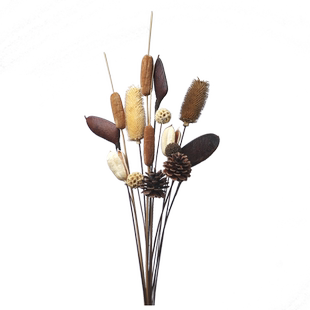 手工小干花真花迷你干花花束客厅摆设混搭风干果装饰天然拍照道具