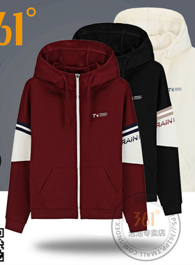 361运动服女2019年秋季时尚休闲开衫连帽运动外套56193