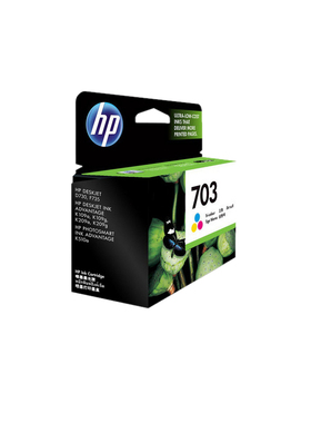 原装惠普703墨盒 黑色墨水 HP 703 K109A K209A 惠普打印机墨盒