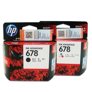 1018 108AA 2515 1518 2548 惠普原装 3515 678黑彩墨盒CZ107