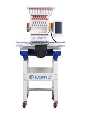 万阳单头绣全自动WY1501C脑花机帽子电衣绣字机小型家用绣花成机l