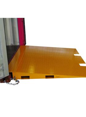 集装柜箱坡装过桥板8货吨厂家加厚JTS5mm现连接板斜道坡坡道平台