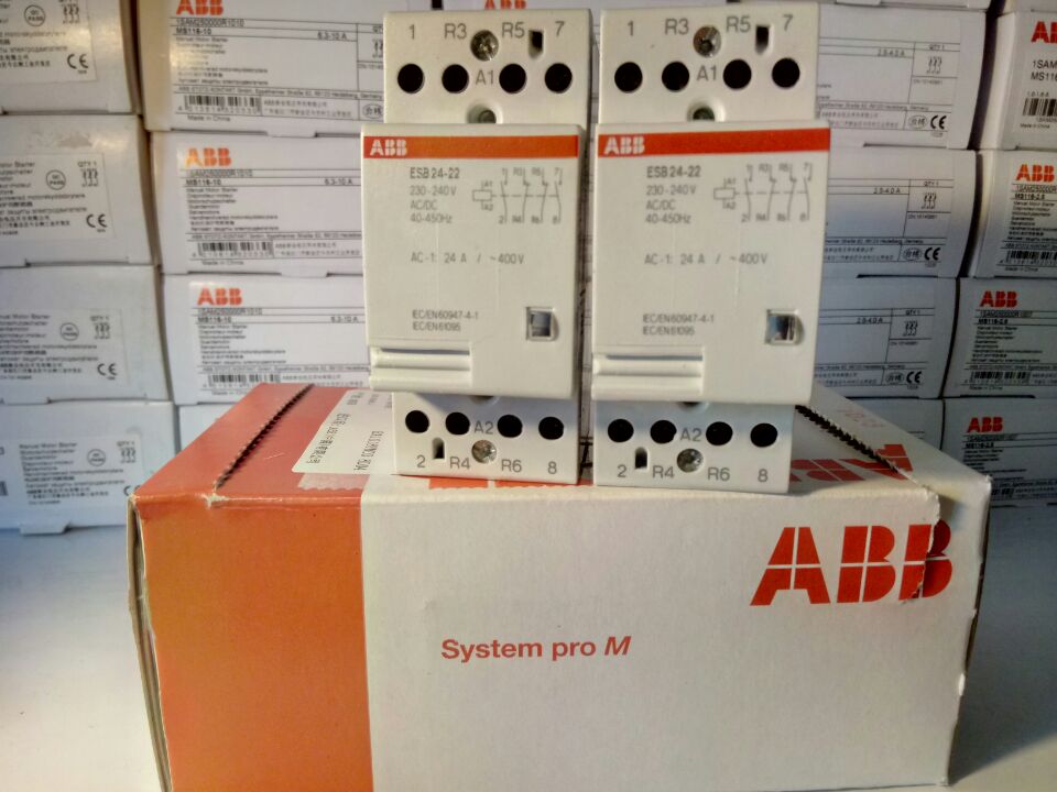 全新原装正品ABB ESB系列建筑用接触器 ESB24-22; 230/415V 60Hz 五金/工具 时间继电器 原图主图