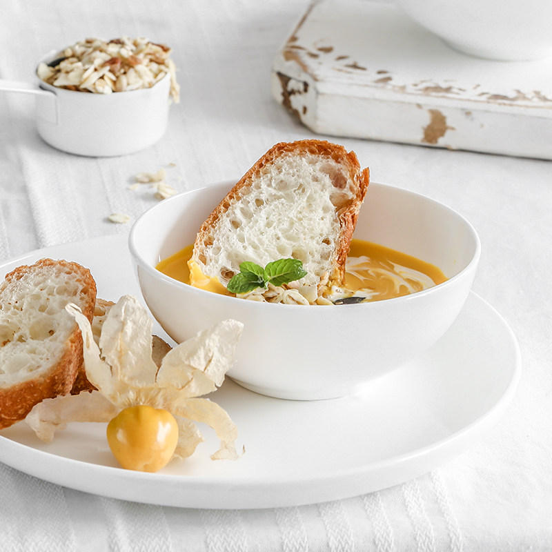 DOUBLEBLUE倍蓝北欧风格骨质瓷好看的家用微波炉洗碗机专用米饭碗|msdalam kategori pinggan mangkuk, pinggan mangkuk, Bowl - dari Buy2taobao.com untuk memberikan perkhidmatan ejen Taobao profesional membeli