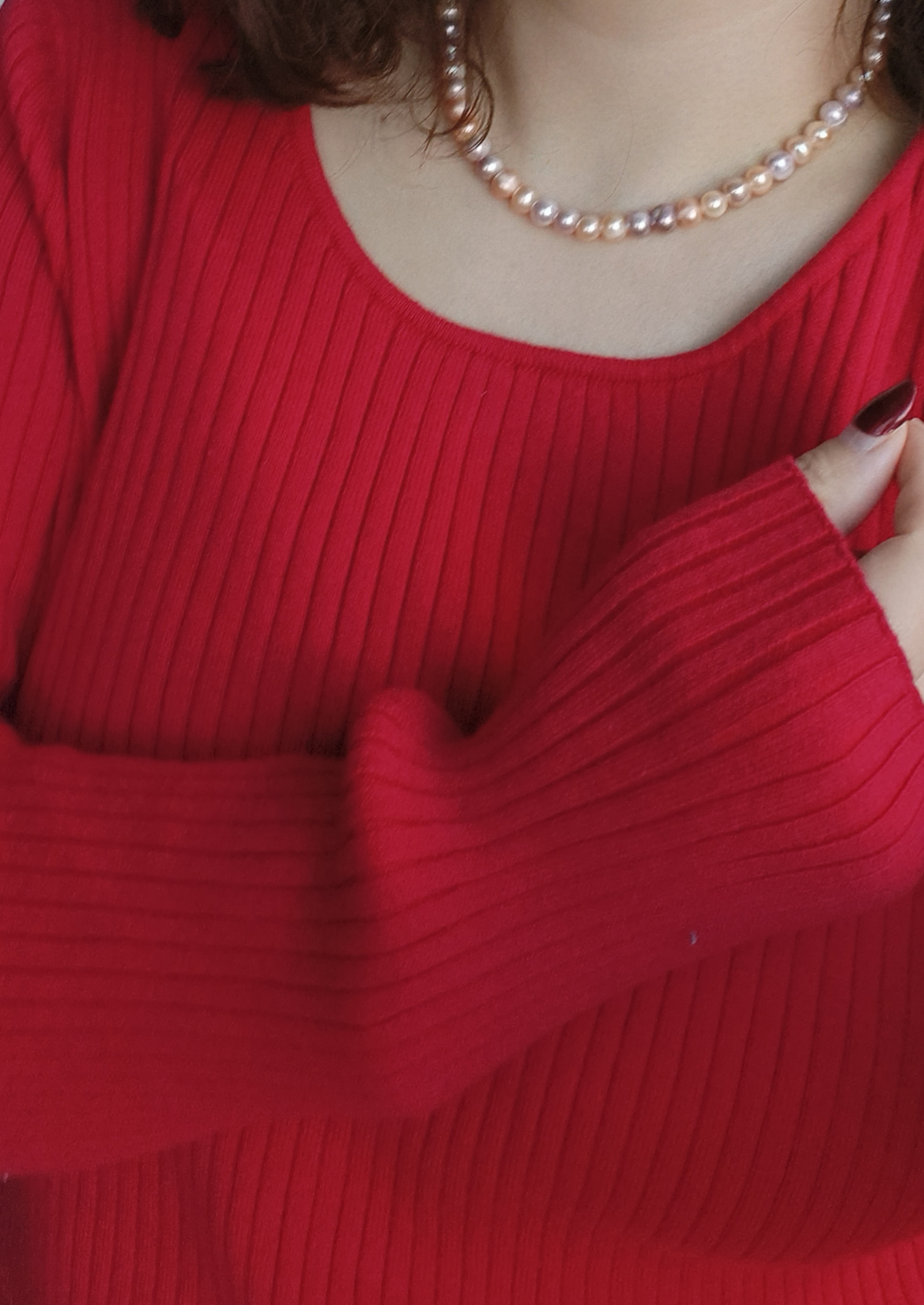 瑕疵清！只有大码！秋冬新款圆领套头毛衣女宽松显瘦针织衫上衣