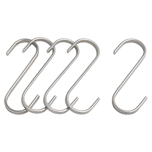 宜家s型挂钩304不锈钢厨房挂钩服装衣帽挂勾格兰代康福斯芬托通用