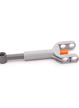 适用乐高92693c01科技积木散件40918 61927推杆积木小颗粒伸缩杆