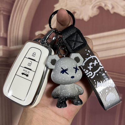 适用丰田钥匙套凯美瑞卡罗拉雷凌荣放亚洲龙汉兰达奕泽车包保护壳