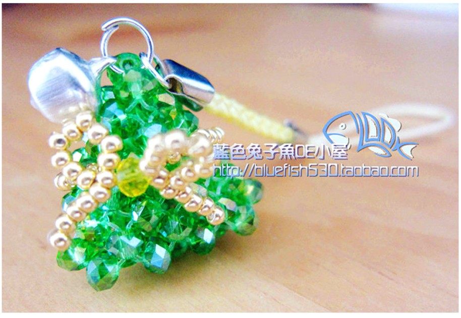 diy材料包迷你挂件水晶珠图片