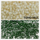 串珠手工DIY编织玩偶首饰挂件材料日本进口米珠2mmTOHO47H 981c