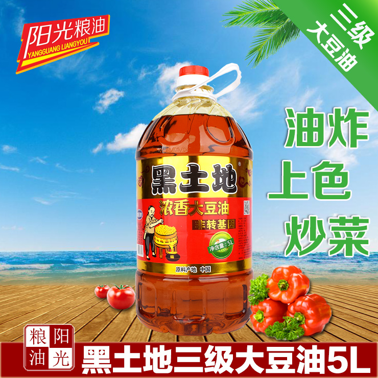 黑土地大豆油浓香5L食用油